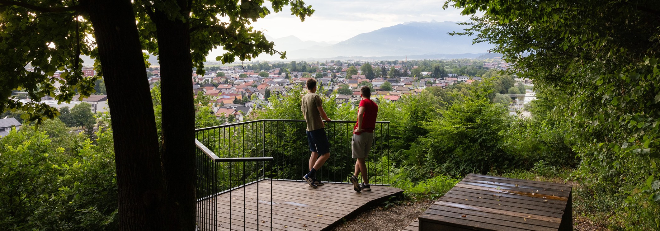 Pogled na Domžale in okolico