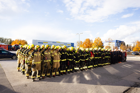 Zaščitno-reševalna vaja Domžale 2025; foto Jure Gubanc
