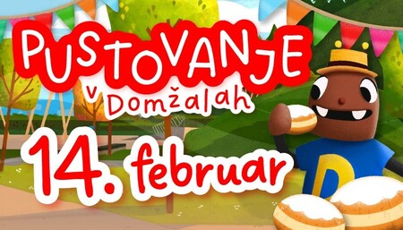 Otroško pustovanje v Domžalah