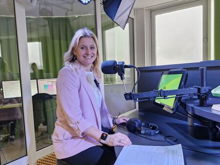 Pogovor županje o participativnem proračunu na radiu Zeleni val