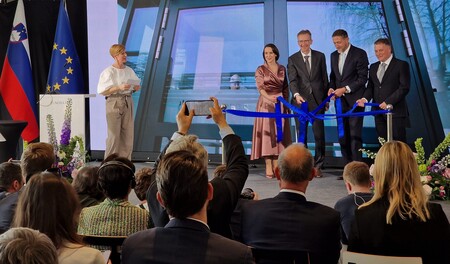 Petra Štefanič Anderluh, Steffen Lang, Klemen Boštjančič in Roman Pogačar