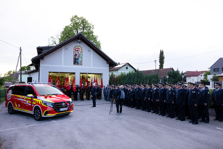 Prevzem novega Gasilskega vozila zveze - GVZ-1; foto Jure Gubanc