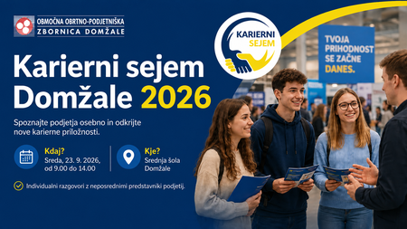 Karierni sejem Domžale 2026