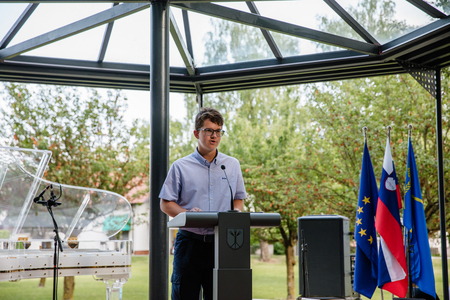 Sprejem izjemnih učenk in učencev 2025_foto Eva Žurbi-16