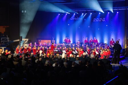 Občinska proslava ob dnevu samostojnosti in enotnosti in praznični koncert Godbe Domžale; foto Tadej Majhenič