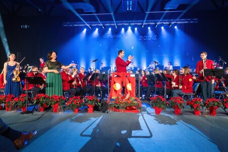 Občinska proslava ob dnevu samostojnosti in enotnosti in praznični koncert Godbe Domžale; foto Tadej Majhenič