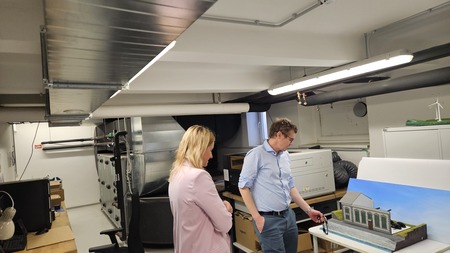 Obisk predstavnikov Občine Domžale v podjetniškem inkubatorju Kovačnica Kranj