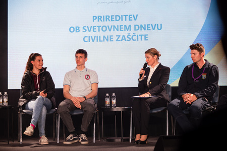 Prireditev ob svetovnem dnevu Civilne zaščite 2026; foto: Jure Gubanc