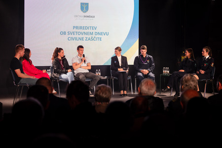 Prireditev ob svetovnem dnevu Civilne zaščite 2026; foto: Jure Gubanc