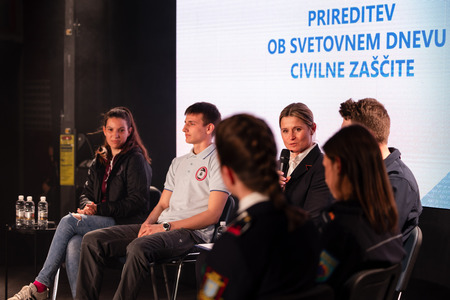Prireditev ob svetovnem dnevu Civilne zaščite 2026; foto: Jure Gubanc