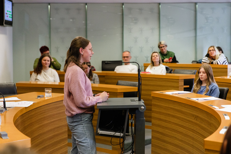 3. seja Otroškega občinskega sveta; foto Eva Žurbi