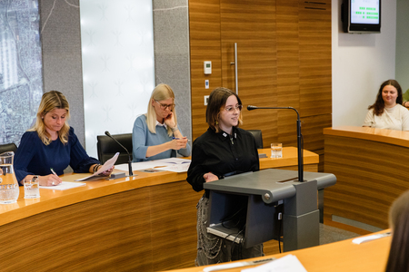 3. seja Otroškega občinskega sveta; foto Eva Žurbi