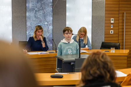 3. seja Otroškega občinskega sveta; foto Eva Žurbi