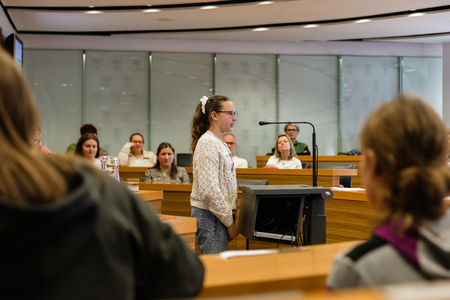 3. seja Otroškega občinskega sveta; foto Eva Žurbi