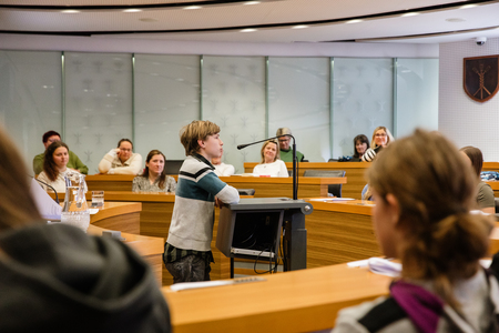 3. seja Otroškega občinskega sveta; foto Eva Žurbi