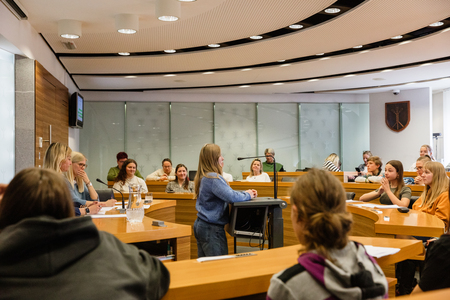 3. seja Otroškega občinskega sveta; foto Eva Žurbi