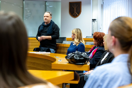 Odprtje razstave idejnih rešitev prenove občinskih prostorov