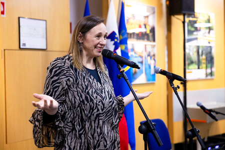 odprtje razstave izvedenih projektov participativnega proračuna Občine Domžale za leti 2024–2025