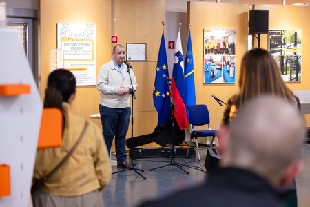 odprtje razstave izvedenih projektov participativnega proračuna Občine Domžale za leti 2024–2025