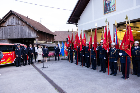 Prevzem novega Gasilskega vozila zveze - GVZ-1; foto Jure Gubanc