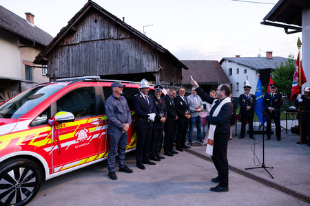 Prevzem novega Gasilskega vozila zveze - GVZ-1; foto Jure Gubanc-0054