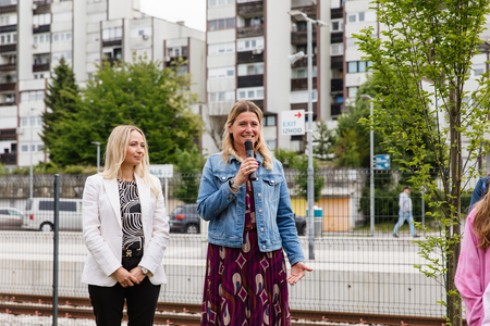 Projekt Sejemo sončno prihodnost tudi v Domžalah; foto Eva Žurbi