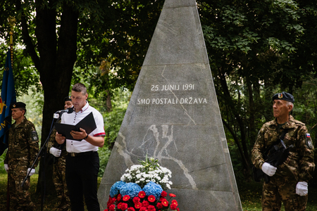 Proslava ob dnevu državnosti; foto Eva Žurbi