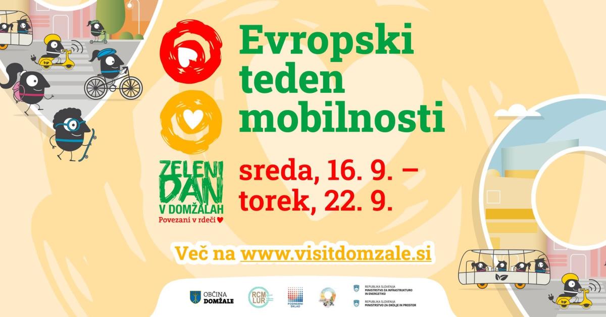 Evropski teden mobilnosti v Domžalah